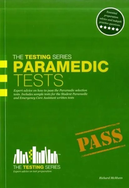 Paramedic Tests: Practice Tests For The Paramedic And Emergency Care...-image