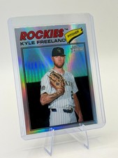 Kyle Freeland [Refractor Chrome] #92 2026 Topps Heritage