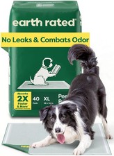 Earth Rated Max Absorbency Puppy Pee Pads For Dogs Absorbs 2X 2X More