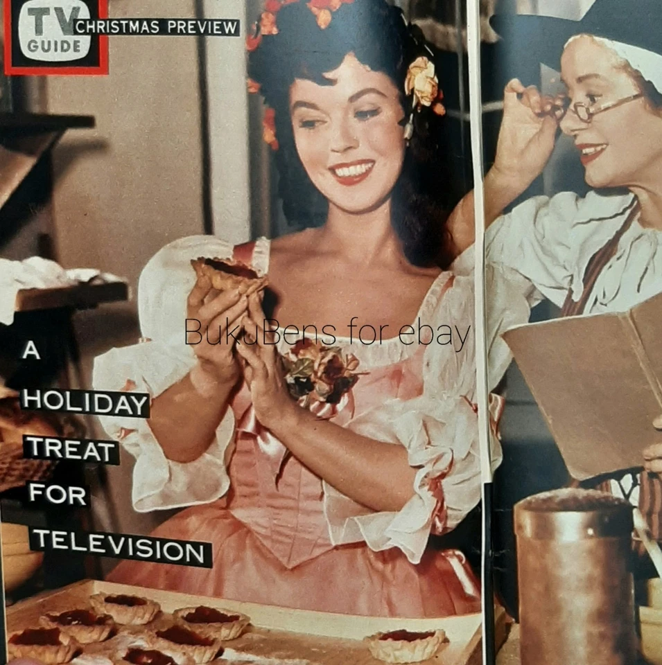 Dec 20-26 1958 TV Guide Issue #299 Southern Ca Edition Christmas Shirley Temple - Image 3 of 4