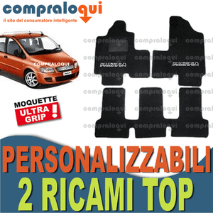 FIAT MULTIPLA TAPPETI AUTO in MOQUETTE su MISURA
