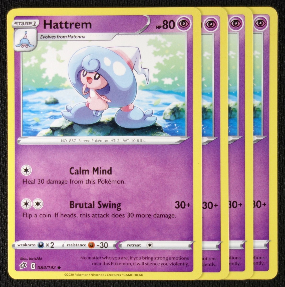 hattrem pokemon card 30 Retreat Cost Hattrem Pokemon Card | TikTok