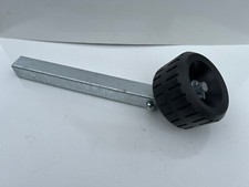 Brenderup Seitenstütze gerillt 40 x 40 mit Einzelrolle Rolle grau Art-Nr. 107411