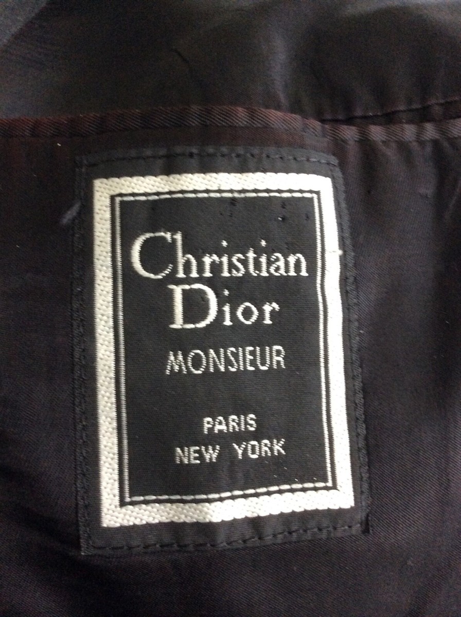 Christian Dior Monsieur Suit made expressly for Dillard's