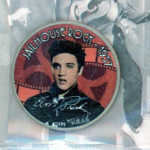 2016 D Kennedy Half Dollar painted Obverse Elvis Presley Jailhouse Rock