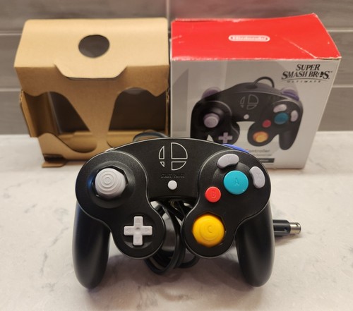 Nintendo Super Smash Bros Ultimate Edition GameCube Controller w/ Box TESTED
