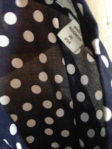 Coldwater Creek Petite L Semi-sheer Shaped Lightweight Blouse - Picture 6 of 7