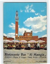 Postcard Ristorante Bar Al Mangia Palazzo Pubblico Siena Italy