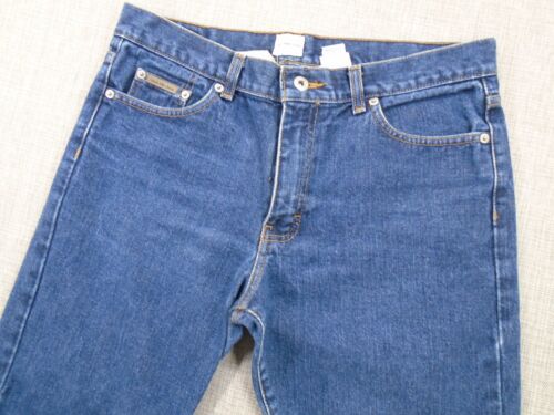 Calvin Klein Jeans Women's 33" Waist Boot Leg Pants Rinse Wash - Picture 2 of 21