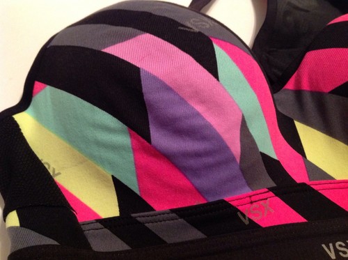 Reggiseno sportivo Victoria's Secret Incredible riflettente colori Asst nuovo con etichetta - Foto 28 di 30