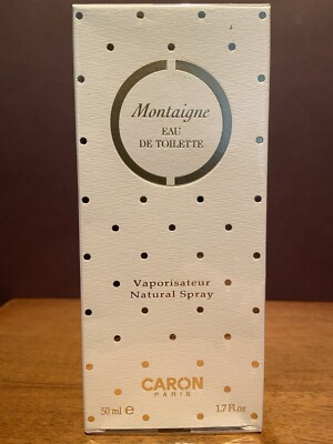 CARON Montaigne 1.7 FL. OZ. / 50 ml Eau de Toilette Spray SEALED Box VINTAGE