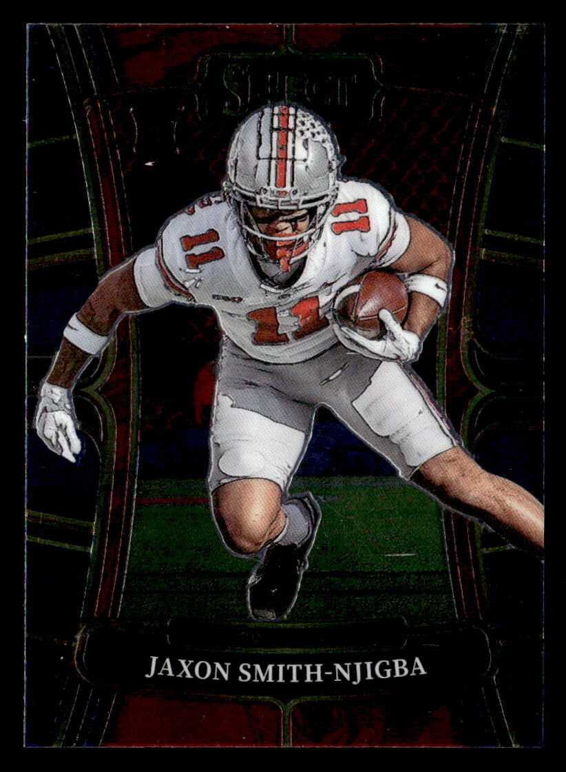 Jaxon Smith-Njigba 2023 Panini Select Draft Picks Rookie Card #7 Ohio State