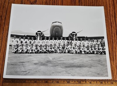 8x10 Original Photo US NAVY  Fleet Aircraft  Service Squadron Eleven 1955 R6D