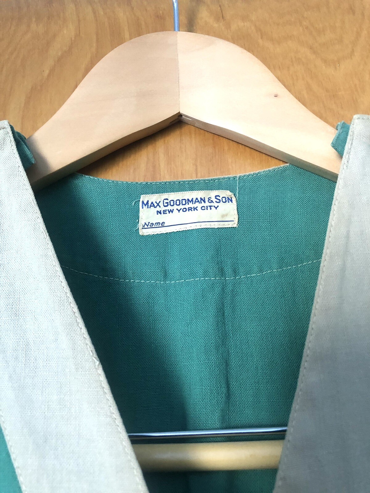 1930’s-1940’s Green Cotton Gym Sports Romper - image 6