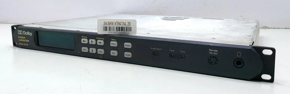 Dolby LM100 Broadcast Lautstärkemesser 0765 - Image 4 of 4