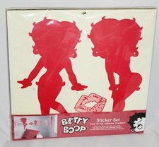 Betty Boop Wall Decal Sticker Set Package Size 16"x16"