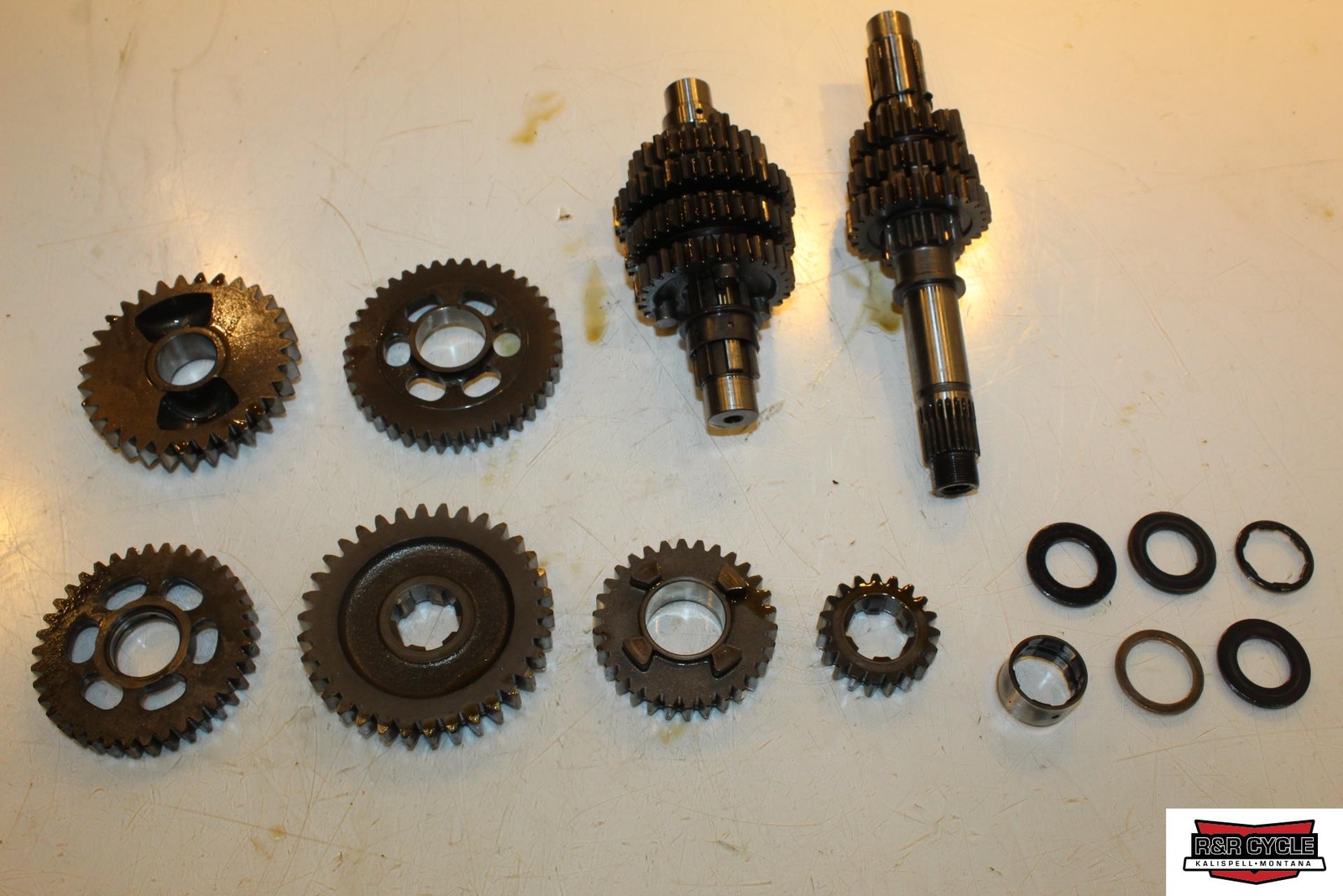 1985 Honda Shadow VT500 Engine Motor Transmission Tranny Gears 23211-mf5-000