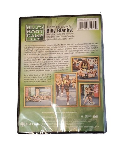 BILLY BLANKS - Boot Camp Elite - Mission 3 Rock Solid Abs DVD Exercise Workout - Picture 3 of 6