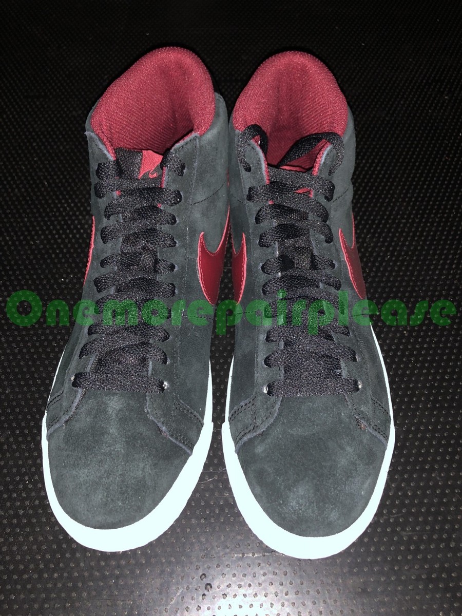 Nike SB Blazer Black Team Red-White-Gum Light Brown 310801 Nike SB Blazer Black Team Red-White-Gum Light Brown 310801