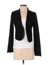 Frenchi Women Black Blazer S