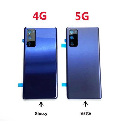 For SAMSUNG Galaxy S20 FE 4G/5G Battery Back Cover Glass Rear Cover with Lens - Picture 4 of 31