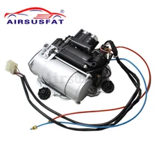 For BMW X5 E65 E66 E53 E39 2Corner Air Suspension Compressor Pump W/valve Block