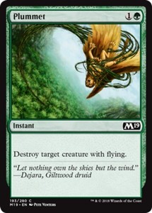 Plummet x4 - Magic 2019 - NM-Mint, English - Magic 2019