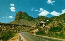 El Capitan Carlsbad Caverns Highways 61 & 180 New Mexico Postcard