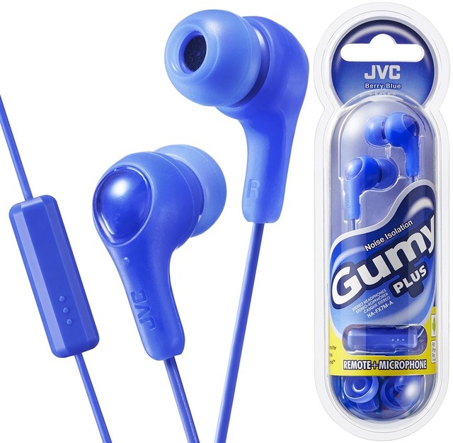 JVC Gumy Plus In Ear Wired Headphones Blue for sale online eBay
