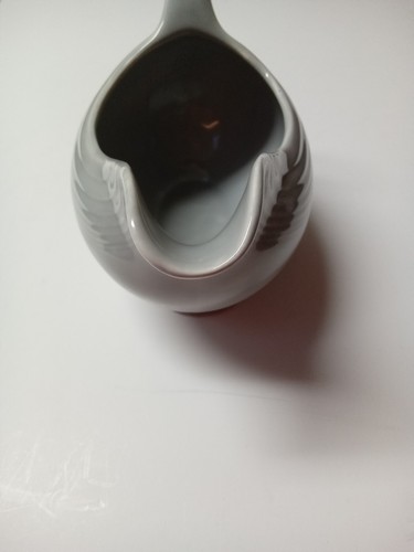 Vintage Homer Laughlin Fiestaware Gray Gravy Sauce Boat - Picture 5 of 7
