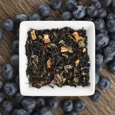 Blueberry flavored Black Tea Organic - loose leaf, tea bags or ice tea bags 
