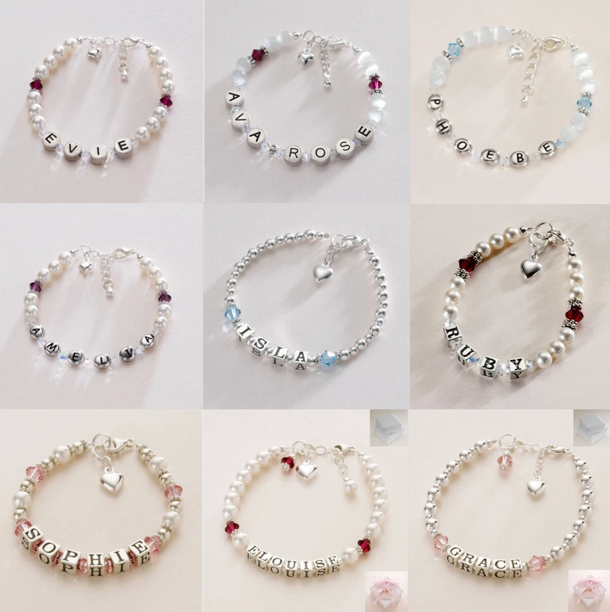 Personalised children's hotsell name bracelets