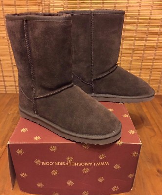 LAMO LEATHER AUSTRALIAN SHEEPSKIN BOOT BOOTS - Women's 7 (Brown) $125