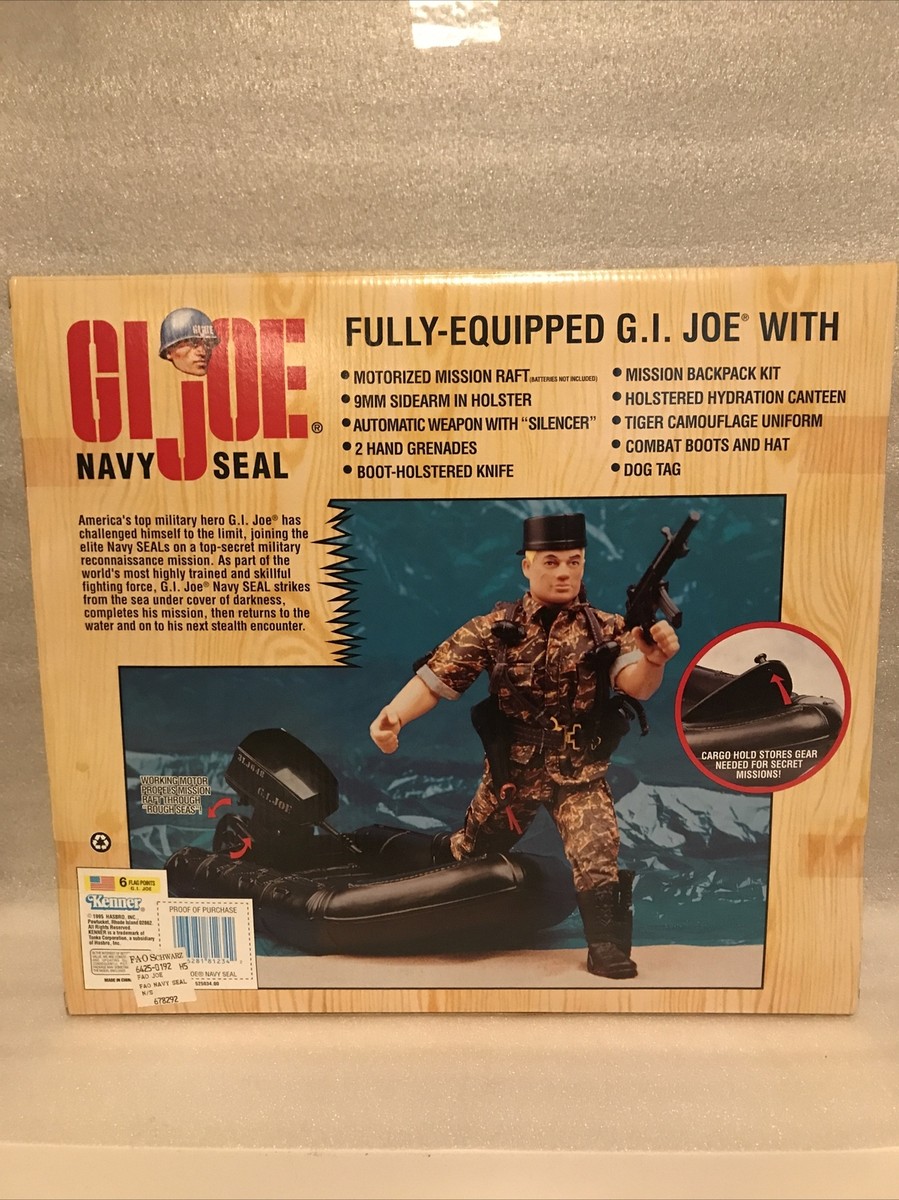 GIJOE  ネービーシール　レア　FAOシュウォルツ限定　未開封品 GIJOE ネービーシール レア FAOシュウォルツ限定 未開封品 新品