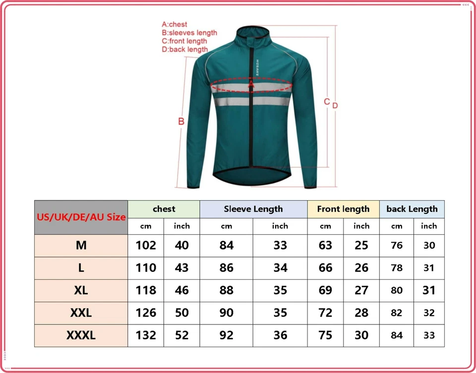 Мужские тренировочные куртки светоотражающие туристические пальто ветрозащитные куртки для рыбалки велоспорта - Изображение 2 из 4