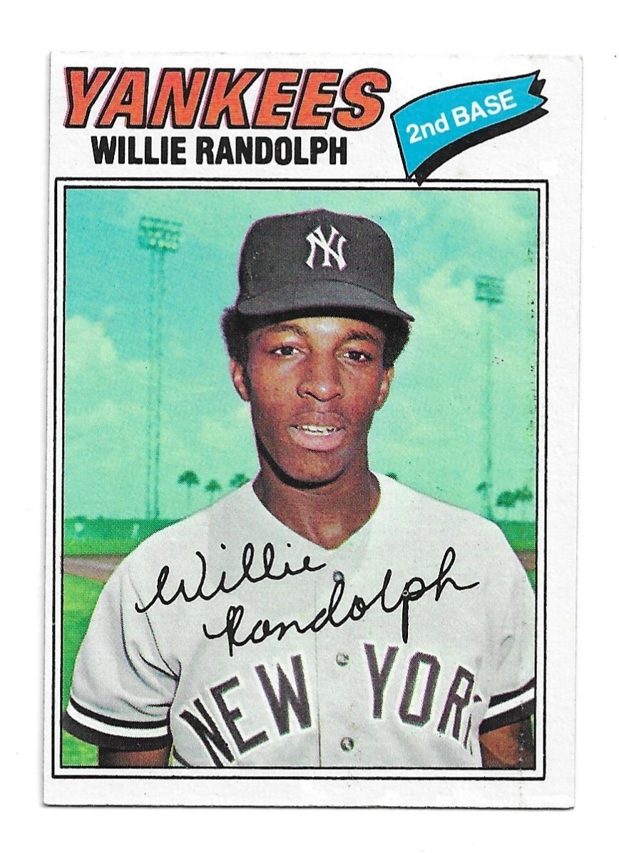 1977 Topps Burger King #13 Willie Randolph, New York Yankees