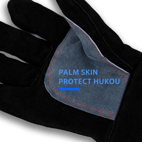 Hitbox 14'' Welding Protective gloves, 932°F Heat-Resistant Welding Gloves - Picture 10 of 10