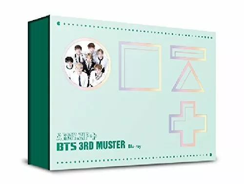 BTS 3RD MUSTER ARMY.ZIP+ Bluray DISC Full Package with Free Gift