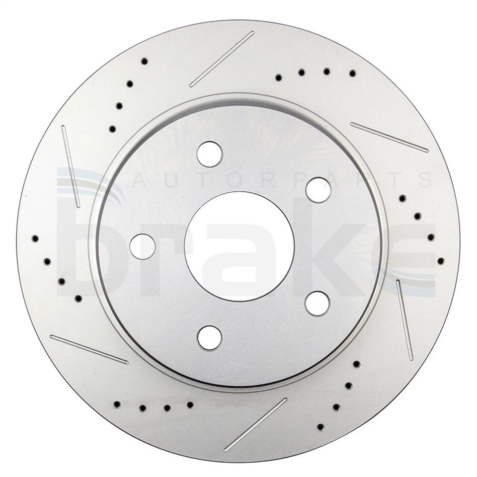 Комплект керамической колодки суппорта переднего тормоза с прорезями ротора для Ram 1500 2011-2017 - Изображение 4 из 4