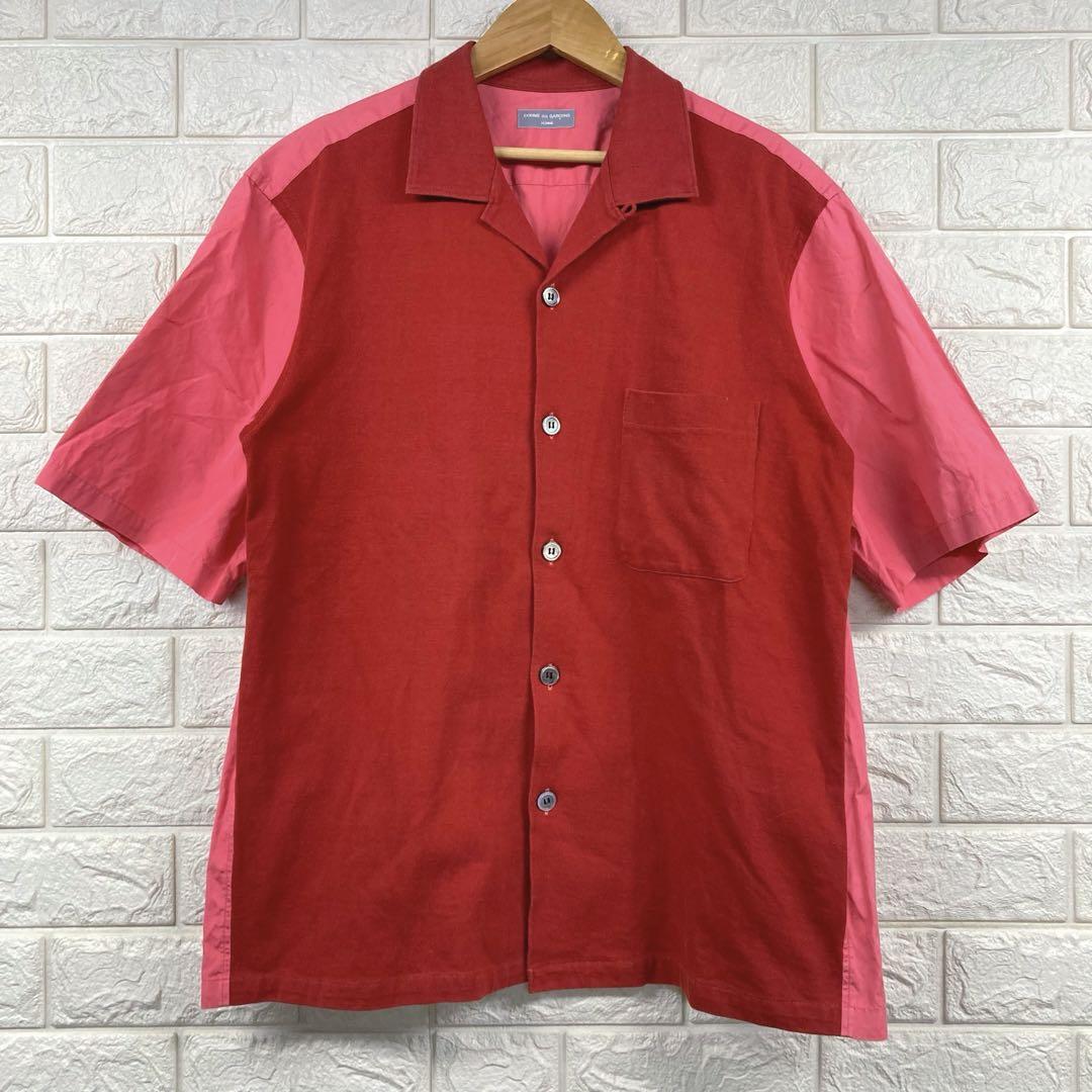 Comme Des Garcons Homme Ad2002 Open Collar Shirt Men Size JP