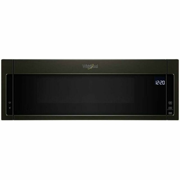 whirpool WML75011HV 1.1cu. ft. Low Profile Microwave Black Stainless