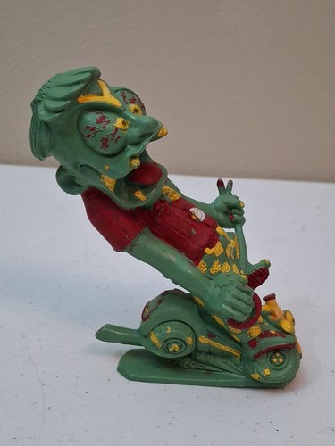 Figurine vintage 1963 Marx Nutty Mads RODDY le Hot Rod vert Louis Marx