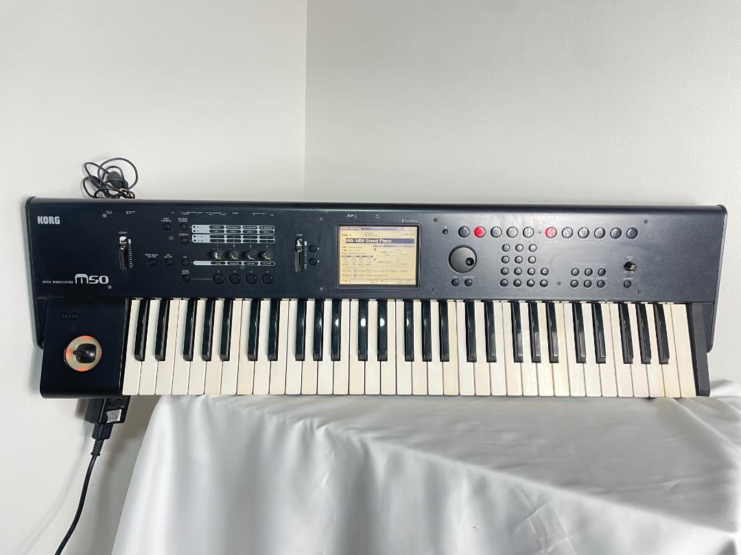 鍵盤楽器 KORG M50/61 KORG KRONOS3-61 コルグ 61鍵 シンセサイザー ナチュラル