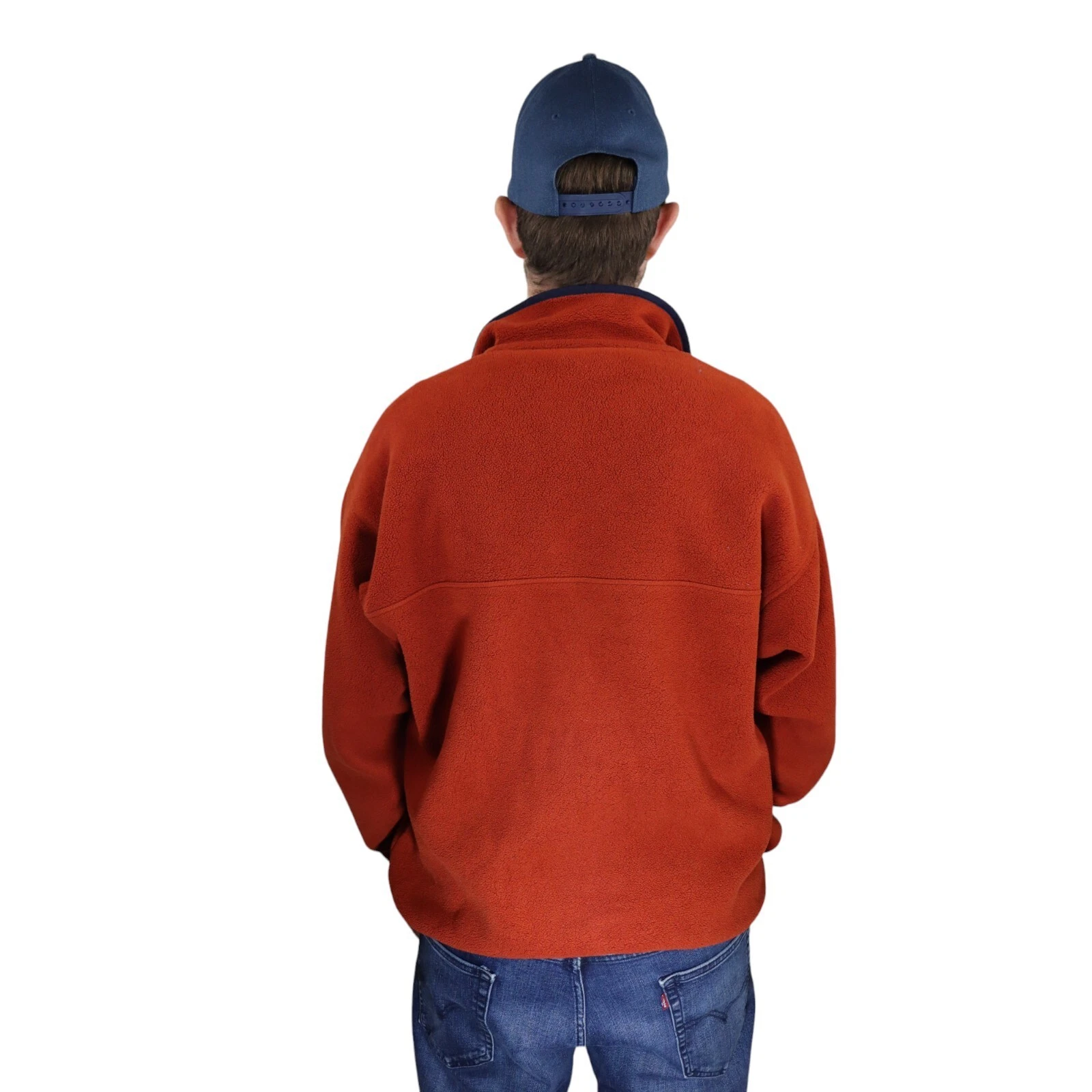 patagonia vintage y2k synchilla snap-t pullover fleece jacket