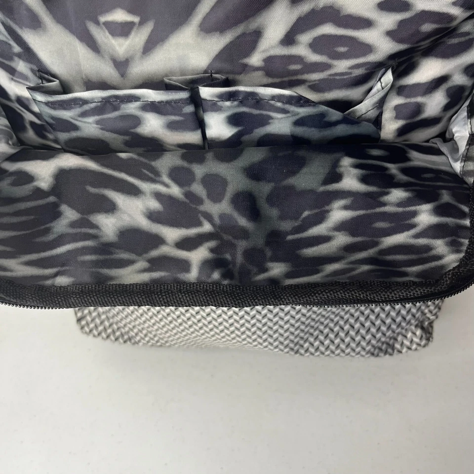 Дорожный чемодан Nicole Miller на колесиках ручная кладь New York дизайнерская коллекция - Изображение 4 из 4