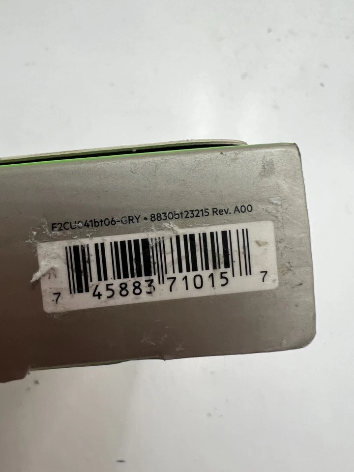 OEM Belkin F2CU041BT06-GRY Premium USB 2.0 Type C-Type C 3A Cable - Image 4 of 4