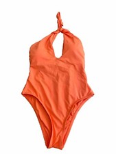 NWT Lucky Brand One Piece Swimsuit Orange Size S