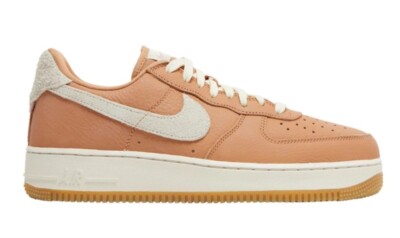 Nike Air Force 1 '07 Craft 'Light Cognac' Men's Shoes Size 8