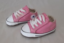 Converse All Star Chuck Taylor Pink Crib Shoes Kids / Infant / Baby Size- 3 