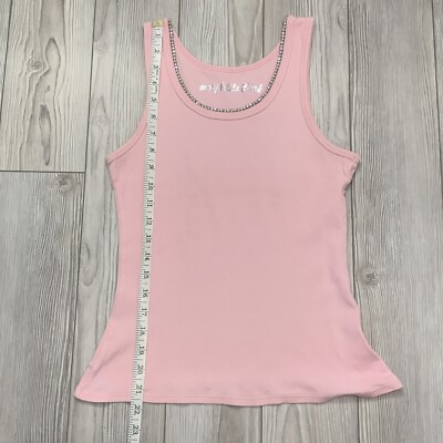 Victory Secret Sexy Little Thing Y2K Pink Tank Top With